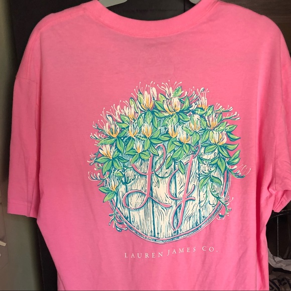Lauren James Tops - NWT Pink Lauren James Sweet Tee sz LG